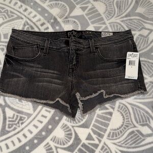 Fox Women's Dark Gray Jean Shorts